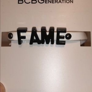 BCBG Affirmation White FAME Bracelet *2/$15